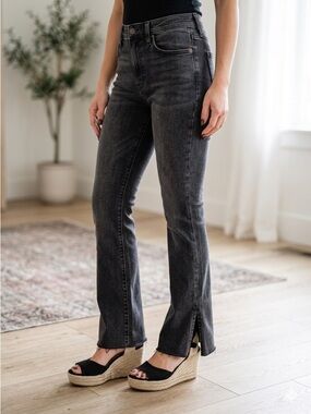 Madewell Kick Out Full-Length Mid Rise Jeans Paynes Wash Super Stretch Size 29
